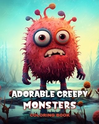 Adorable Creepy Monsters Coloring Book - Regina Peay