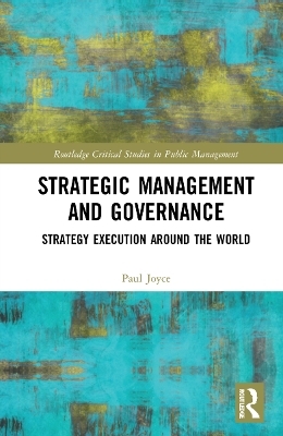 Strategic Management and Governance - Paul Joyce
