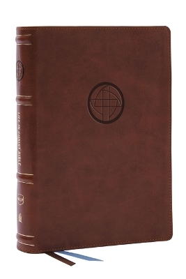 Life in Christ Bible: Discovering, Believing, and Rejoicing in Who God Says You Are  (NKJV, Brown Leathersoft, Red Letter, Comfort Print) -  Thomas Nelson