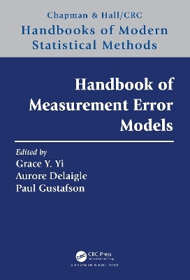Handbook of Measurement Error Models - 