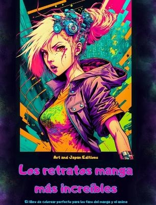 Los retratos manga m�s incre�bles - El libro de colorear perfecto para los fans del manga y el anime - Japan Editions,  Art