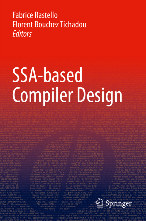SSA-based Compiler Design - 