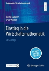Einstieg in die Wirtschaftsmathematik - Luderer, Bernd; Würker, Uwe