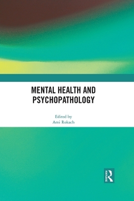 Mental Health and Psychopathology - 