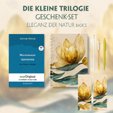 Die kleine Trilogie Geschenkset (Buch mit Audio-Online) + Eleganz der Natur Schreibset Basics - Anton Pawlowitsch Tschechow