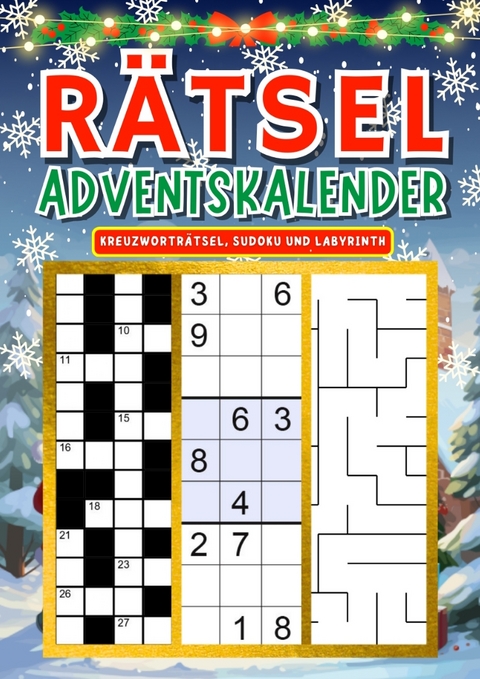 Rätsel Adventskalender 2023 - Isamrätsel Verlag