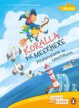 Penguin JUNIOR – Einfach selbst lesen: Koralla, die Meerhexe - Piratenalarm im Leuchtturm (Lesestufe 3) - Usch Luhn