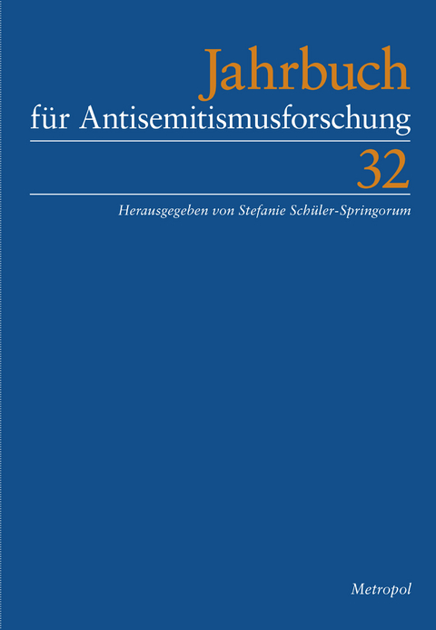 Jahrbuch für Antisemitismusforschung 32 (2023) - 
