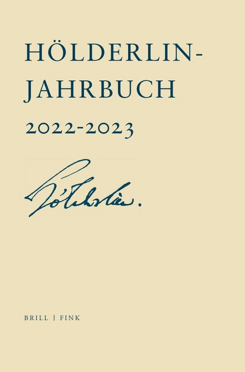 Hölderlin-Jahrbuch - 