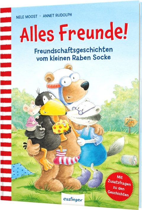 Der kleine Rabe Socke: Alles Freunde! - Nele Moost