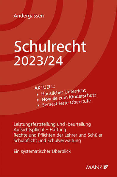 Schulrecht 2023/24 - Armin Andergassen