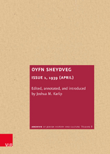 Oyfn Sheydveg. Issue 1, 1939 (April) - 