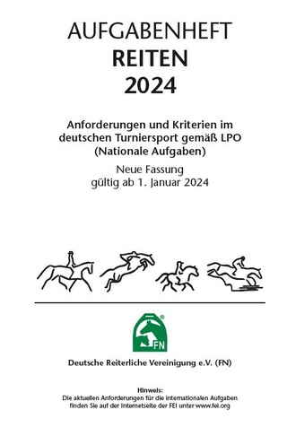 Aufgabenheft – Reiten 2024 - Deutsche Reiterliche Vereinigung e.V. (FN)