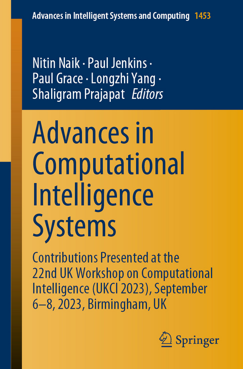 Advances in Computational Intelligence Systems - 