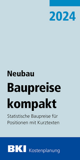 BKI Baupreise kompakt Neubau 2024 - 