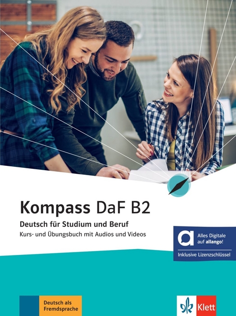 Kompass DaF B2 - Hybride Ausgabe allango