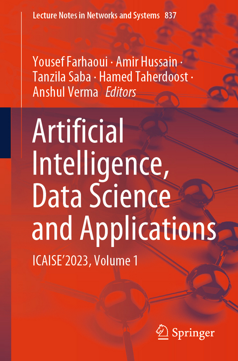 Artificial Intelligence, Data Science and Applications - 