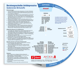 Beratungsscheibe Antidepressiva - Martina Hahn