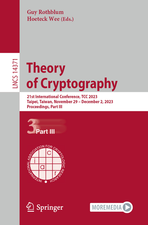 Theory of Cryptography - 