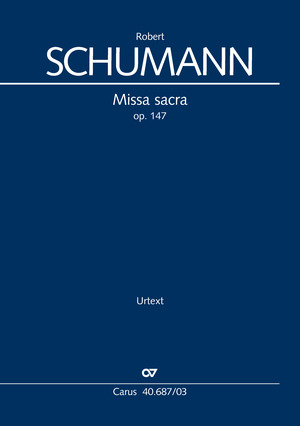 Missa sacra c-Moll (Klavierauszug) - Robert Schumann