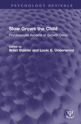 Slow Grows the Child - 