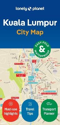 Lonely Planet Kuala Lumpur City Map -  Lonely Planet