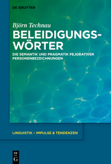 Beleidigungswörter - Björn Technau