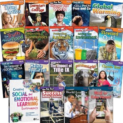 Social Emotional 18-Book Set with Shell Book: Grades 4-5 -  Multiple Authors