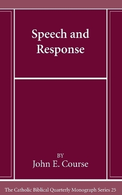 Speech and Response - John E Course