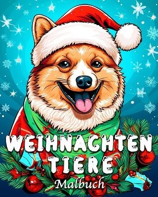 Weihnachten Tiere Malbuch - Lea Sch�ning Bb