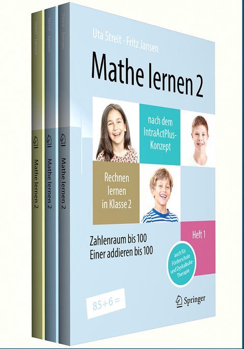 Mathe lernen 2 nach dem IntraActPlus-Konzept (Set: Hefte 1–3) - Uta Streit, Fritz Jansen