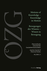 Österreichische Zeitschrift für Geschichtswissenschaften 34/3/2023 - 