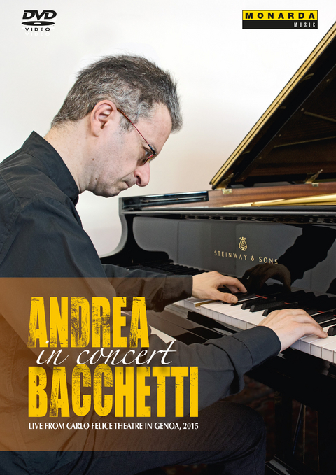Andrea Bacchetti in Concert, 1 DVD