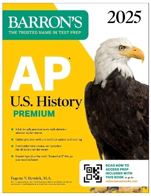 AP U.S. History Premium, 2025: Prep Book with 5 Practice Tests + Comprehensive Review + Online Practice - Eugene V. Resnick