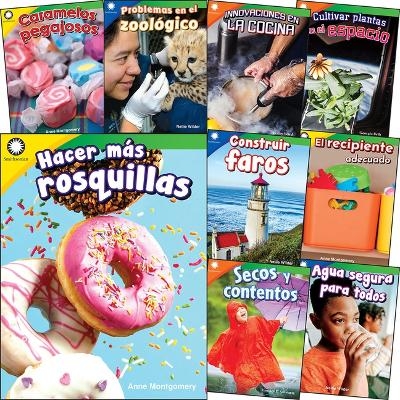 Smithsonian Informational Text: Creative Solutions Spanish Grades K-2: 9-Book Set -  Multiple Authors
