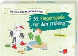 Die Kita-Jahreszeiten-Karten: 32 Fingerspiele für den Frühling - Verena Hafner