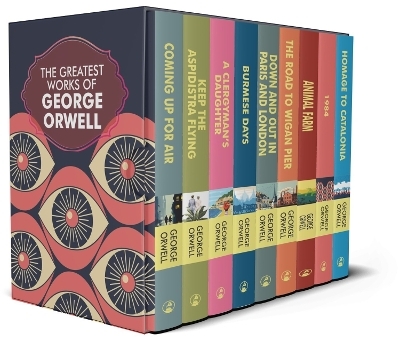 The Greatest Works of George Orwell 9 Books Set - George Orwell