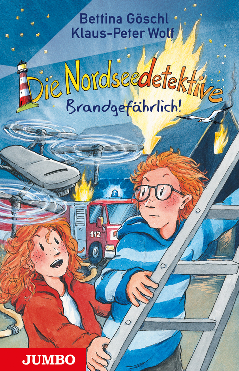 Die Nordseedetektive. Brandgefährlich! - Klaus-Peter Wolf, Bettina Göschl