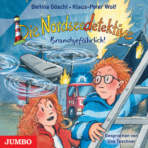 Die Nordseedetektive. Brandgefährlich! - Klaus-Peter Wolf, Bettina Göschl