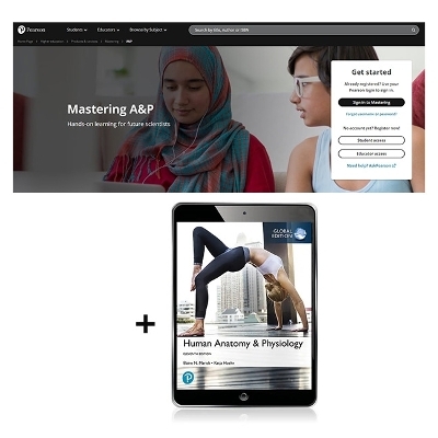 Human Anatomy & Physiology, Global Edition -- Mastering A&P with Pearson eText - Elaine Marieb, Katja Hoehn