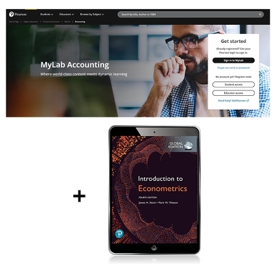Introduction to Econometrics, Australian Global Edition -- MyLab Economics with Pearson eText - James Stock, Mark Watson