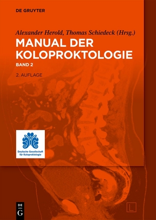 Manual der Koloproktologie, Band 2