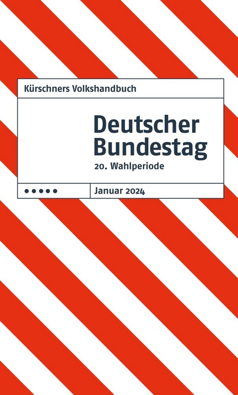 Kürschners Volkshandbuch Deutscher Bundestag - 