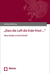 „Dass die Luft die Erde frisst…“ - Reinhard Mehring