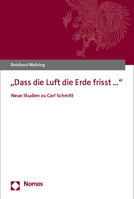 „Dass die Luft die Erde frisst…“ - Reinhard Mehring