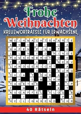 Frohe Weihnachten - Kreuzworträtsel - Isamrätsel Verlag