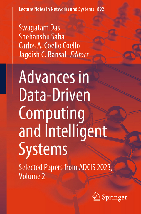 Advances in Data-Driven Computing and Intelligent Systems - 