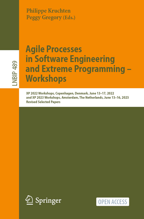 Agile Processes in Software Engineering and Extreme Programming – Workshops - 