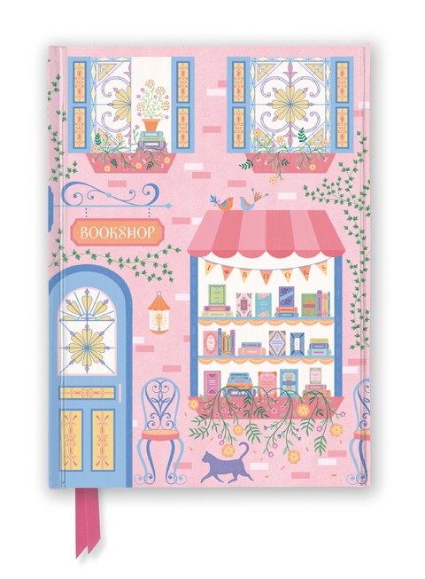 Jenny Zemanek: The Bookshop (Foiled Journal) - 