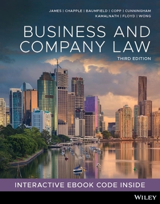 Business and Company Law - Nickolas James, Ellie (Larelle) Chapple, Richard Baumfield, Richard Copp, Robert Cunningham